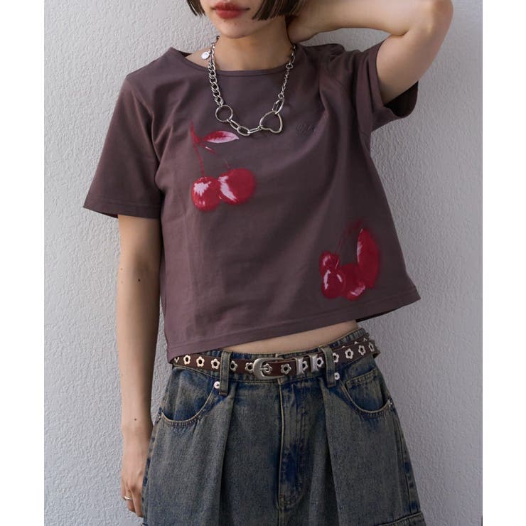 【w closet】スプレーチェリーT | PAL GROUP OUTLET | 詳細画像36 