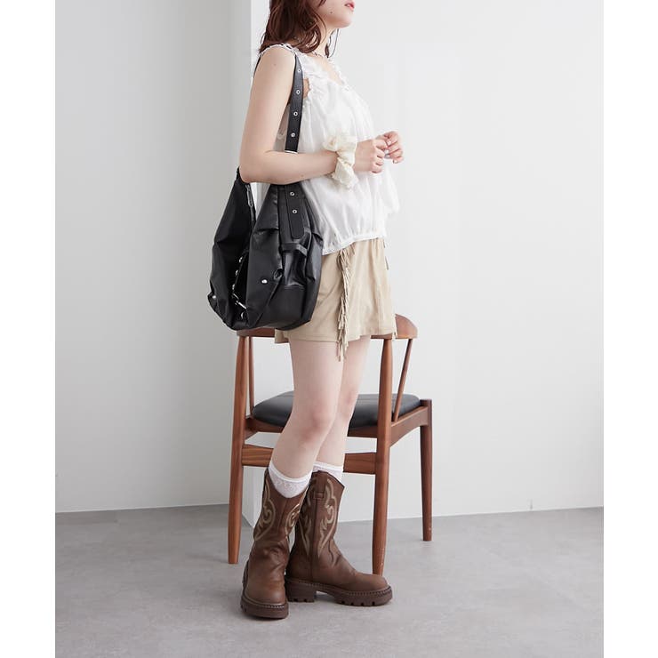 【w closet】フリンジミニスカパン | PAL GROUP OUTLET | 詳細画像1 