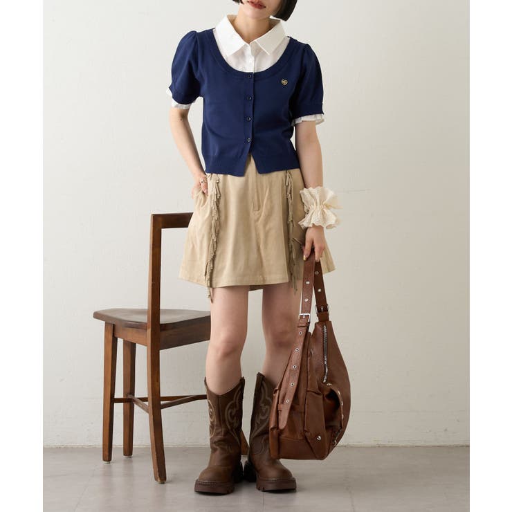 【w closet】フリンジミニスカパン | PAL GROUP OUTLET | 詳細画像13 