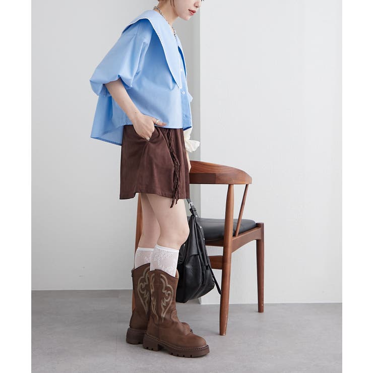 【w closet】フリンジミニスカパン | PAL GROUP OUTLET | 詳細画像23 