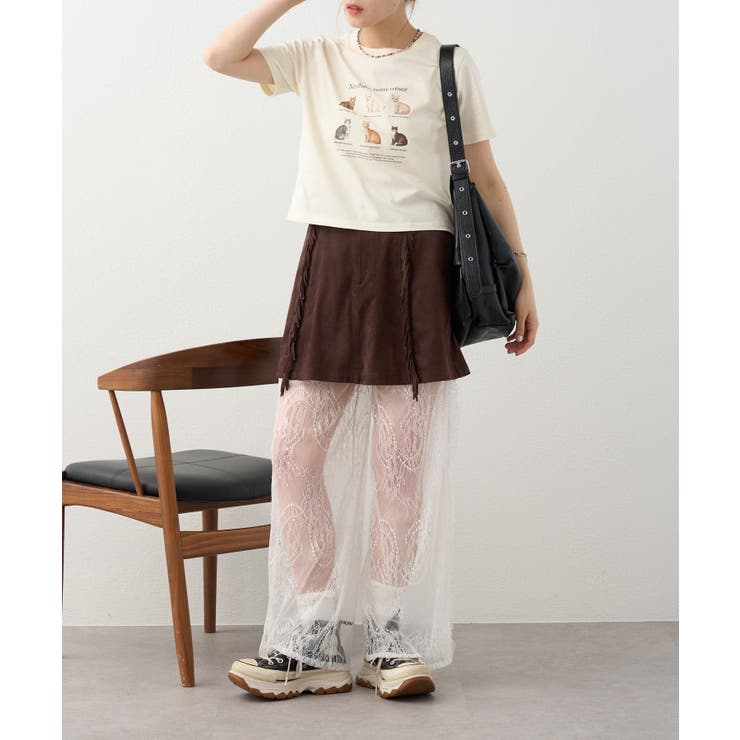 【w closet】フリンジミニスカパン | PAL GROUP OUTLET | 詳細画像27 