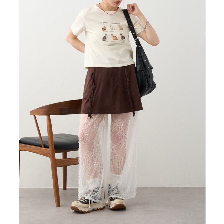 【w closet】フリンジミニスカパン | PAL GROUP OUTLET | 詳細画像28 