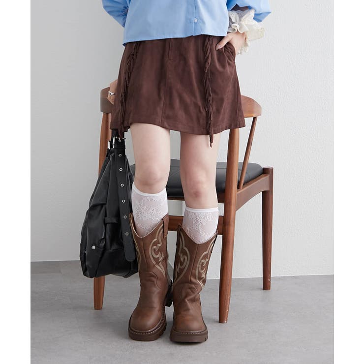 【w closet】フリンジミニスカパン | PAL GROUP OUTLET | 詳細画像14 