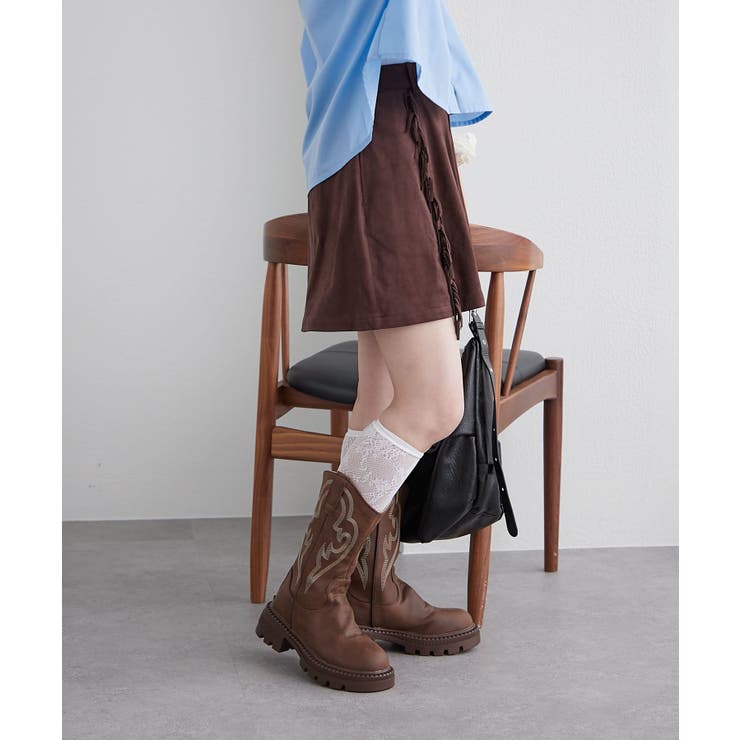 【w closet】フリンジミニスカパン | PAL GROUP OUTLET | 詳細画像17 