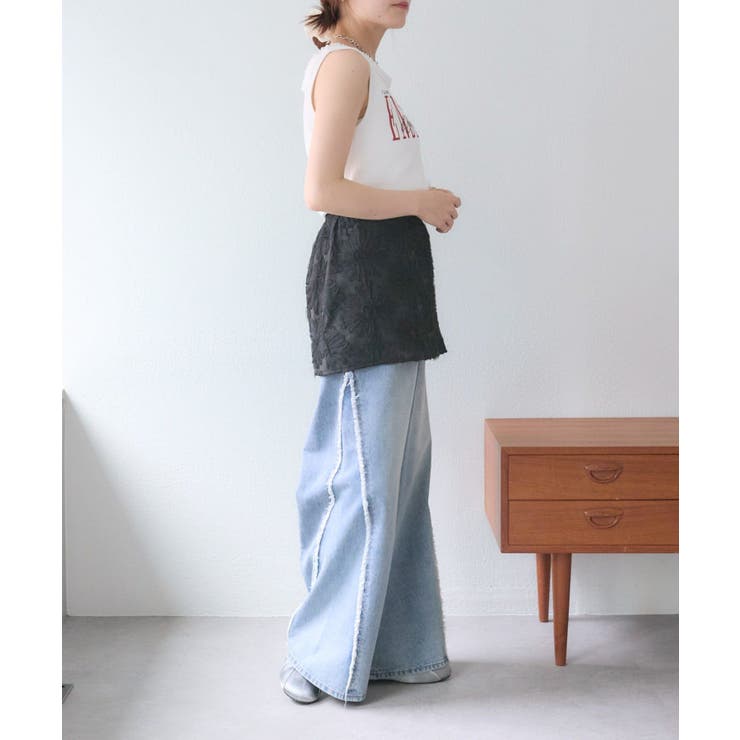 【w closet】フラワーレースミニスカート | PAL GROUP OUTLET | 詳細画像22 