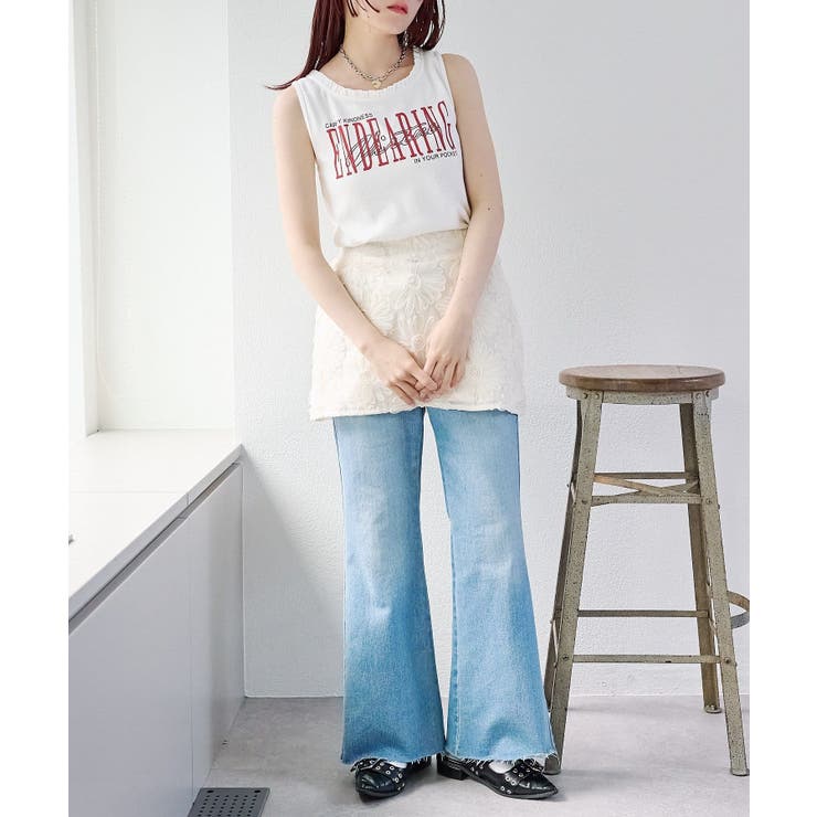 【w closet】フラワーレースミニスカート | PAL GROUP OUTLET | 詳細画像38 