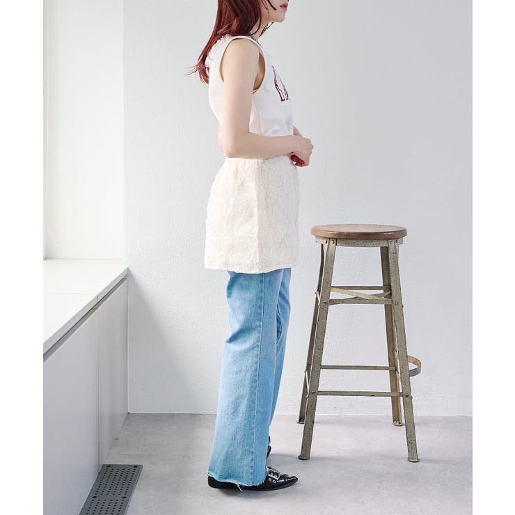 【w closet】フラワーレースミニスカート | PAL GROUP OUTLET | 詳細画像39 