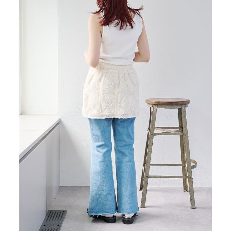 【w closet】フラワーレースミニスカート | PAL GROUP OUTLET | 詳細画像40 