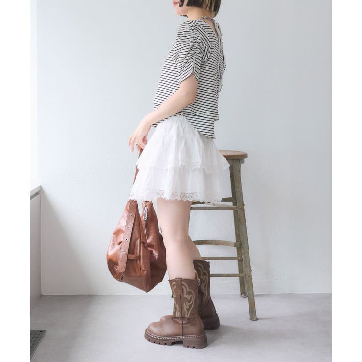 【w closet】フリルティアードミニスカパン | PAL GROUP OUTLET | 詳細画像14 