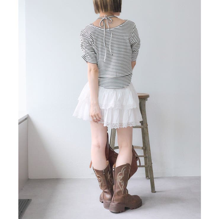 【w closet】フリルティアードミニスカパン | PAL GROUP OUTLET | 詳細画像17 