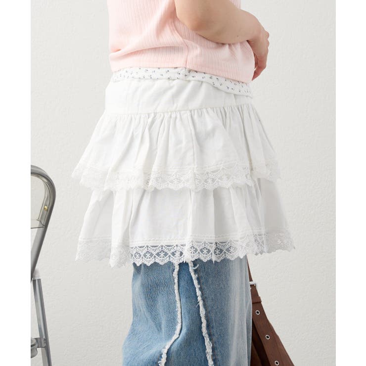 【w closet】フリルティアードミニスカパン | PAL GROUP OUTLET | 詳細画像2 