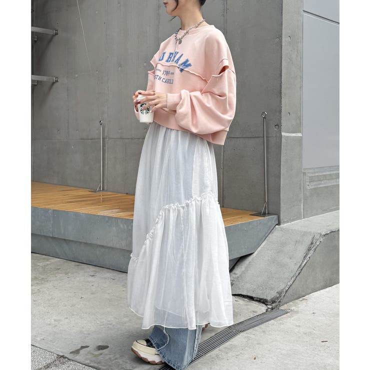 【w closet】シアーティアードスカート | PAL GROUP OUTLET | 詳細画像20 