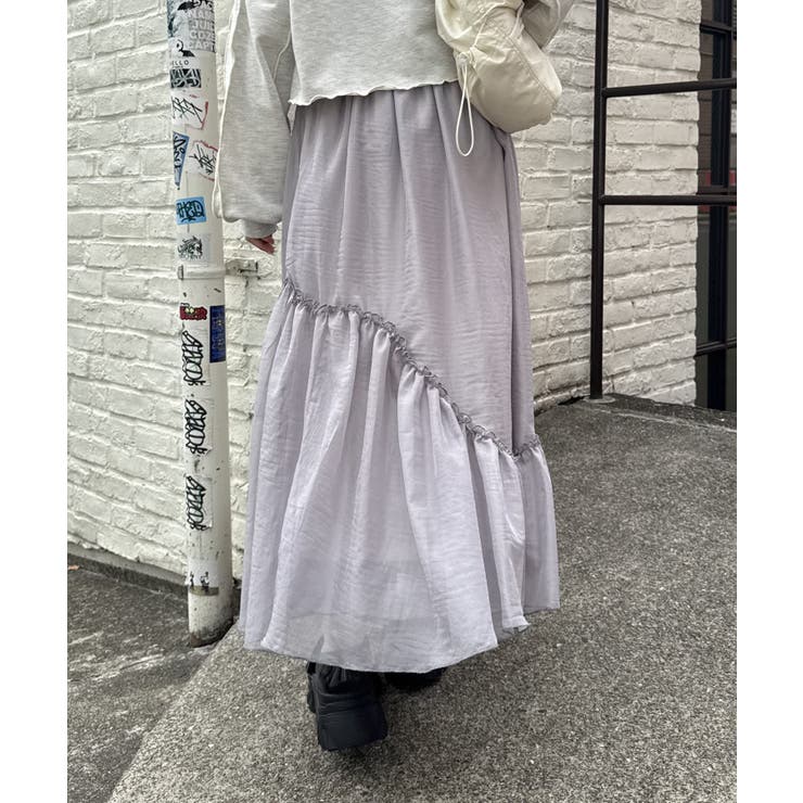 【w closet】シアーティアードスカート | PAL GROUP OUTLET | 詳細画像34 