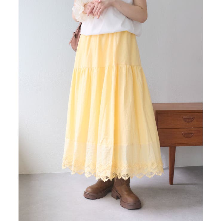 【w closet】ヴィンテージレーススカート | PAL GROUP OUTLET | 詳細画像10 