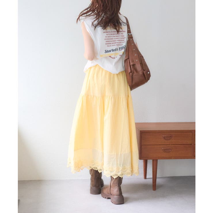 【w closet】ヴィンテージレーススカート | PAL GROUP OUTLET | 詳細画像17 