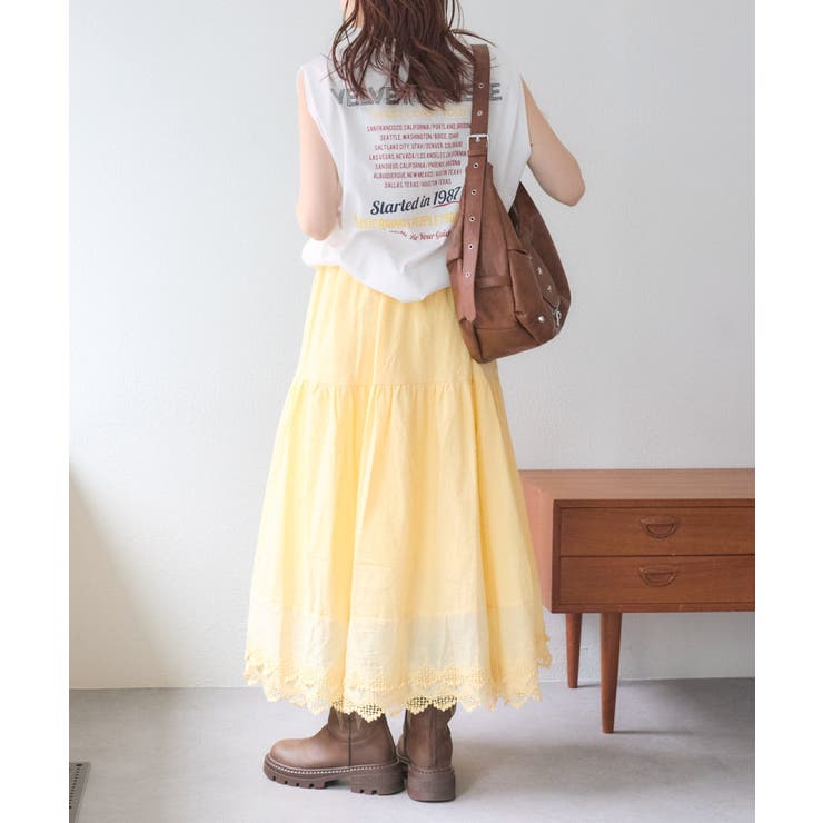 【w closet】ヴィンテージレーススカート | PAL GROUP OUTLET | 詳細画像20 