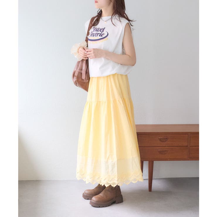 【w closet】ヴィンテージレーススカート | PAL GROUP OUTLET | 詳細画像21 