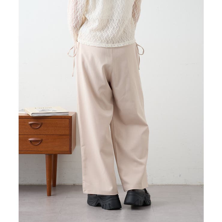 【w closet】リボンタックパンツ | PAL GROUP OUTLET | 詳細画像5 