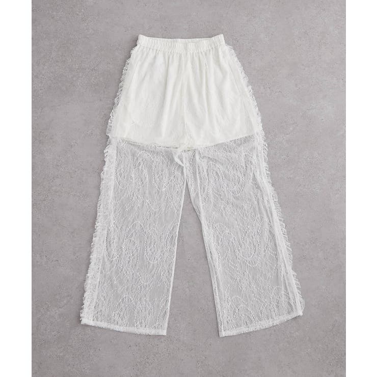 【w closet】ヴィンテージレースパンツ | PAL GROUP OUTLET | 詳細画像14 