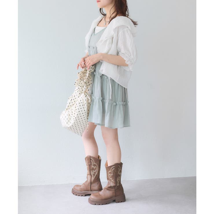 【w closet】ラッフルブラウス | PAL GROUP OUTLET | 詳細画像49 