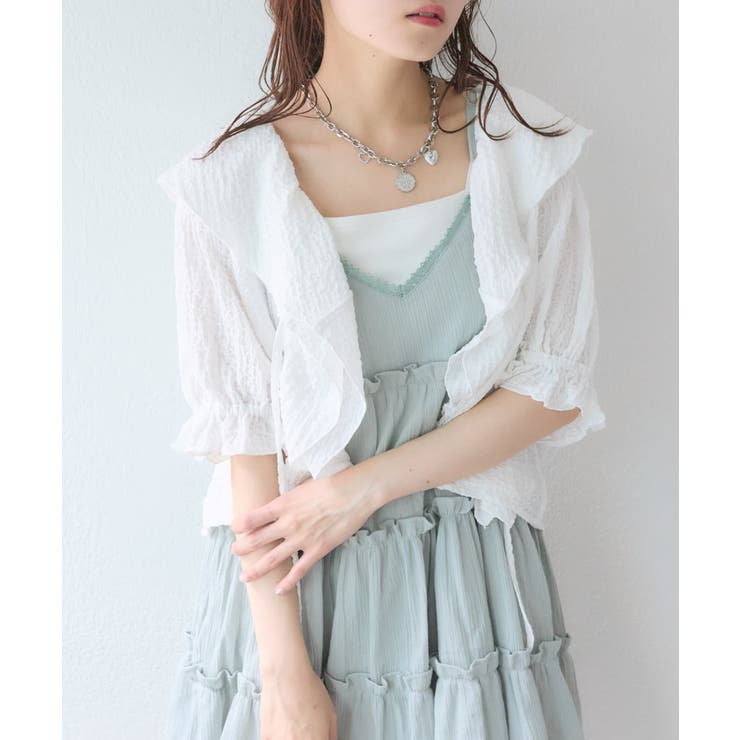 【w closet】ラッフルブラウス | PAL GROUP OUTLET | 詳細画像31 