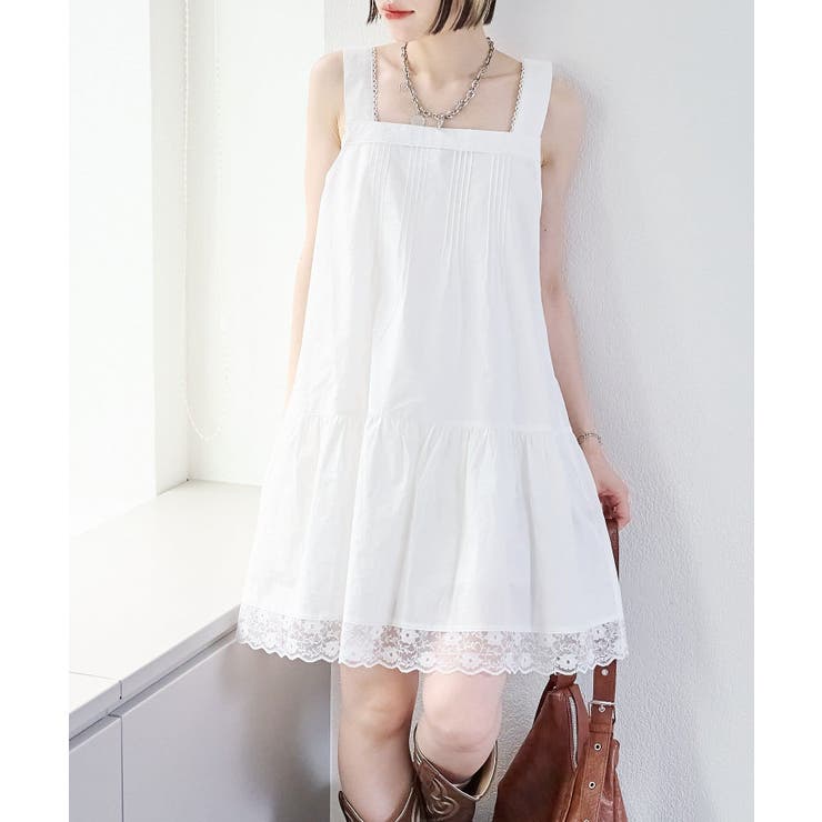 OFF | 【w closet】vintageレースミニワンピース | PAL GROUP OUTLET