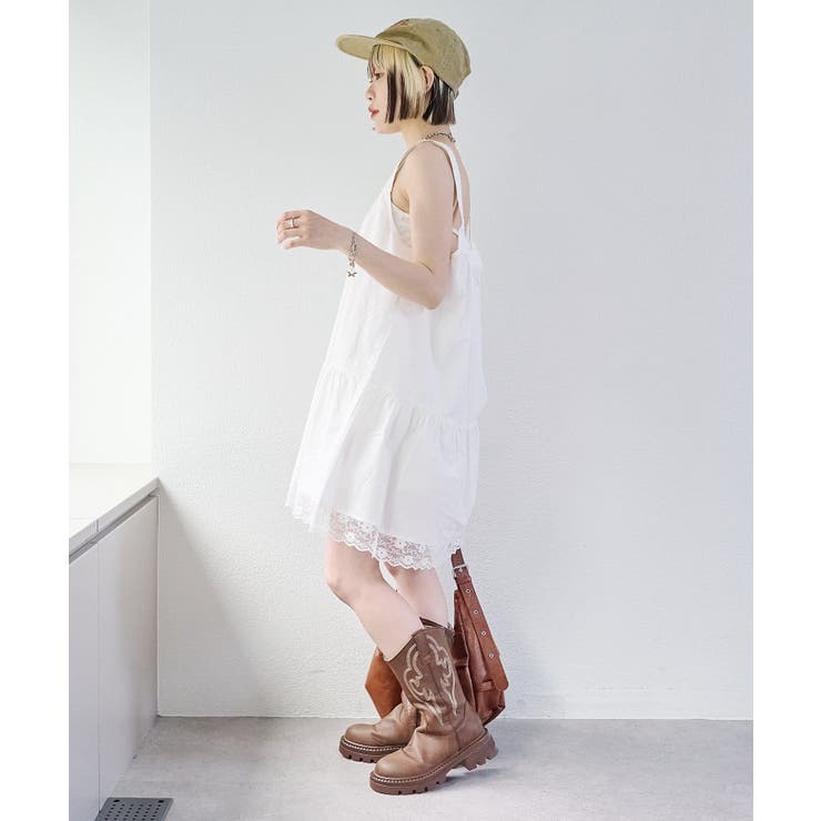 【w closet】vintageレースミニワンピース | PAL GROUP OUTLET | 詳細画像17 