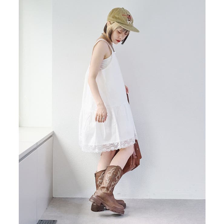 【w closet】vintageレースミニワンピース | PAL GROUP OUTLET | 詳細画像20 