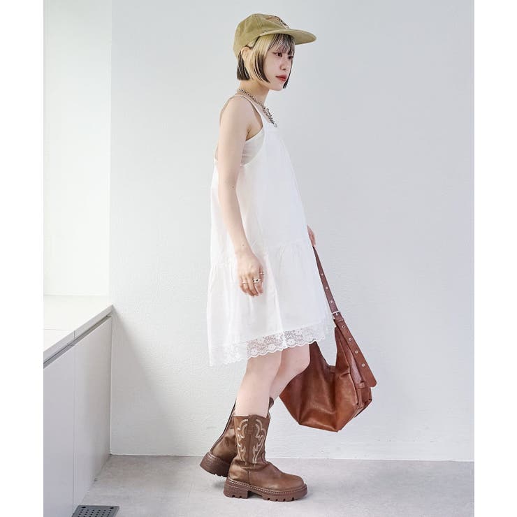 【w closet】vintageレースミニワンピース | PAL GROUP OUTLET | 詳細画像21 