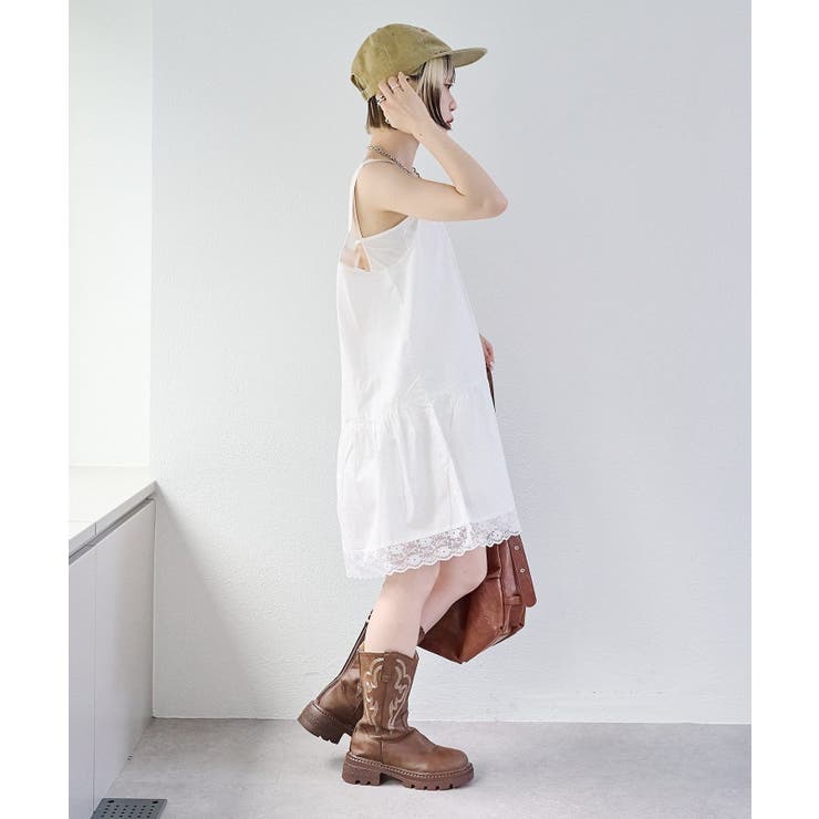 【w closet】vintageレースミニワンピース | PAL GROUP OUTLET | 詳細画像22 