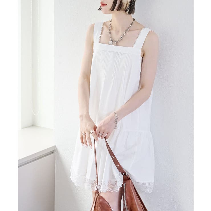 【w closet】vintageレースミニワンピース | PAL GROUP OUTLET | 詳細画像2 