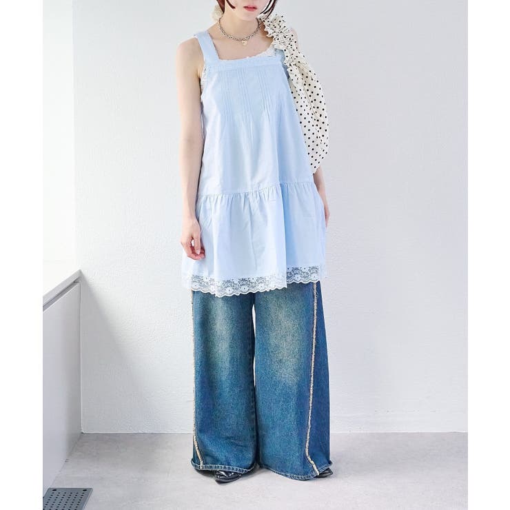 【w closet】vintageレースミニワンピース | PAL GROUP OUTLET | 詳細画像40 