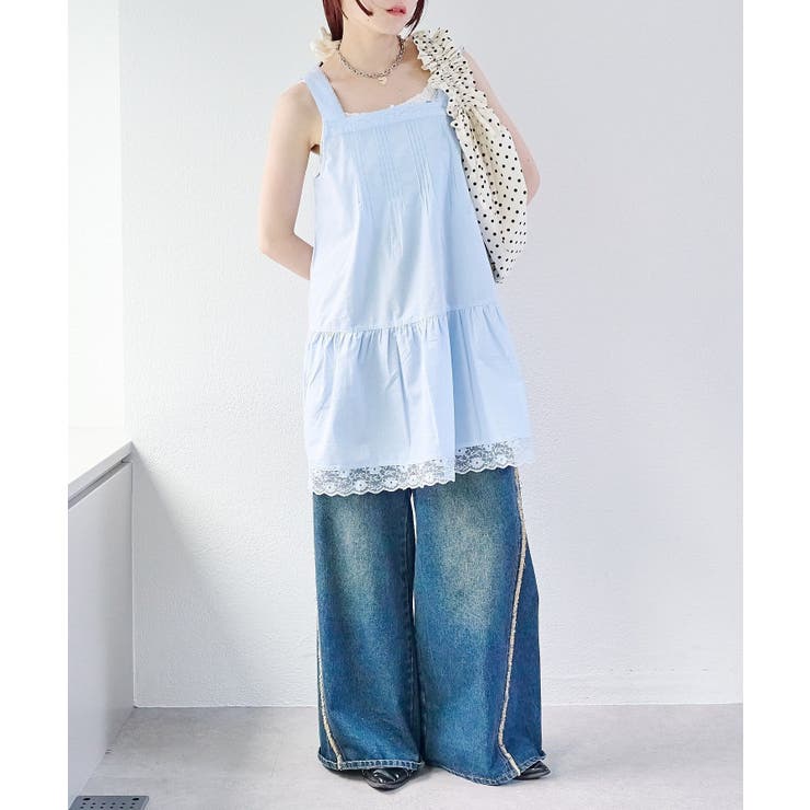 【w closet】vintageレースミニワンピース | PAL GROUP OUTLET | 詳細画像42 