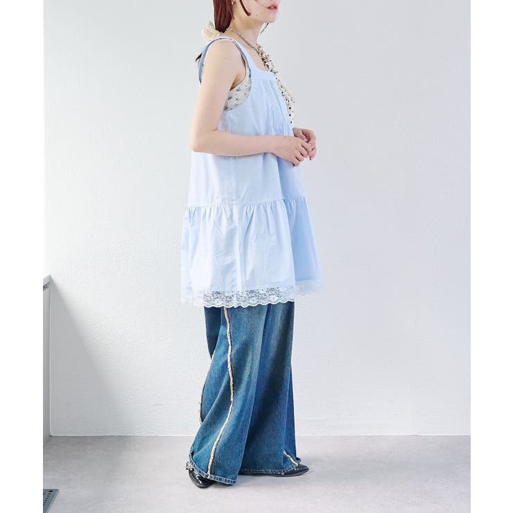 【w closet】vintageレースミニワンピース | PAL GROUP OUTLET | 詳細画像43 