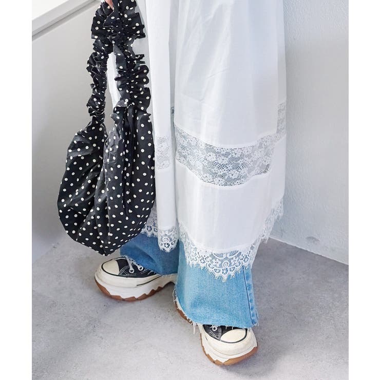 【w closet】vintageレースロングワンピース | PAL GROUP OUTLET | 詳細画像30 