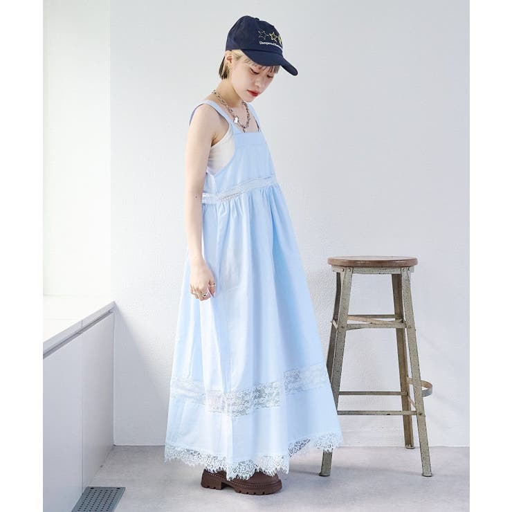 【w closet】vintageレースロングワンピース | PAL GROUP OUTLET | 詳細画像45 