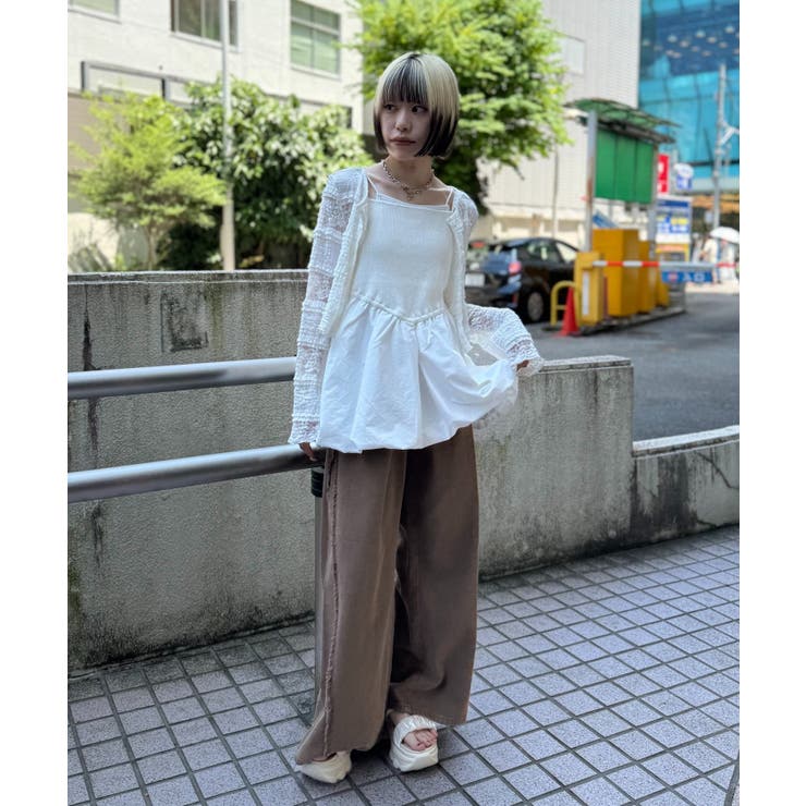 【w closet】バルーンベアキャミ | PAL GROUP OUTLET | 詳細画像9 