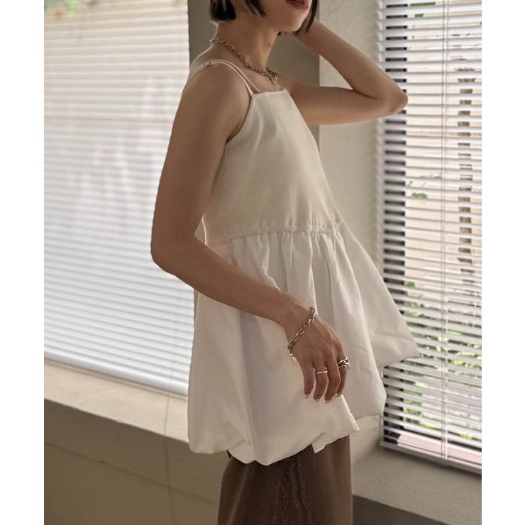 【w closet】バルーンベアキャミ | PAL GROUP OUTLET | 詳細画像5 