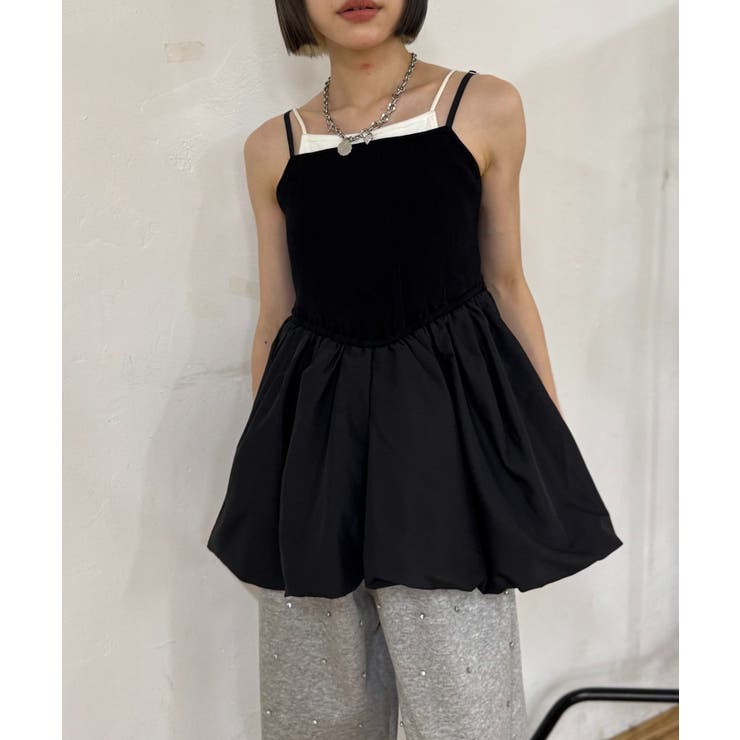【w closet】バルーンベアキャミ | PAL GROUP OUTLET | 詳細画像26 