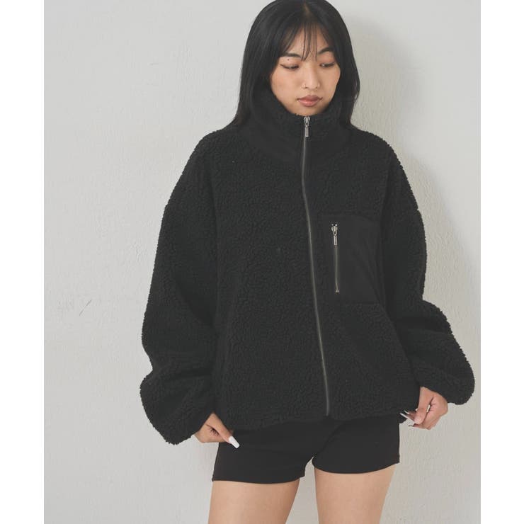 【WHO'S WHO gallery】ボアブルゾン | PAL GROUP OUTLET | 詳細画像1 