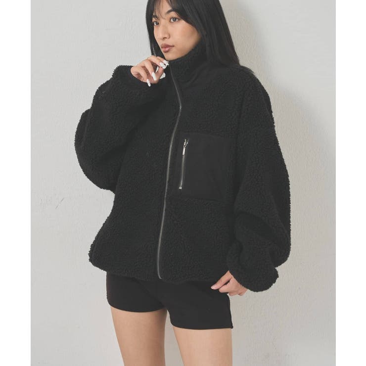 【WHO'S WHO gallery】ボアブルゾン | PAL GROUP OUTLET | 詳細画像3 