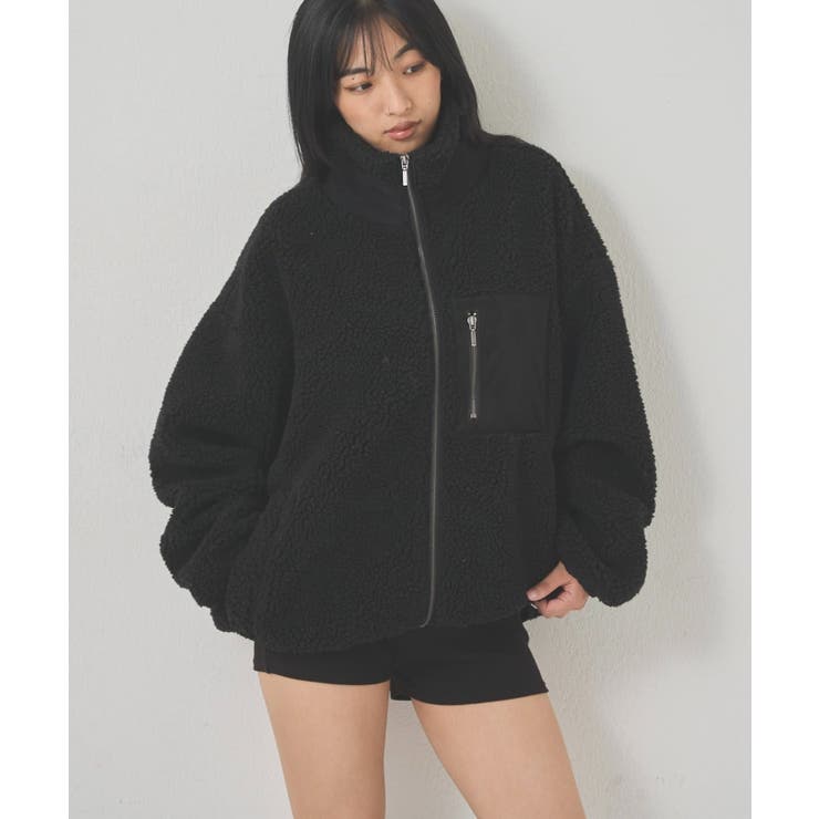 【WHO'S WHO gallery】ボアブルゾン | PAL GROUP OUTLET | 詳細画像4 