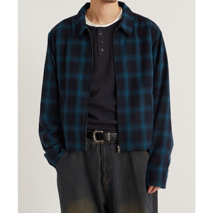 【WHO'S WHO gallery】KOOKYNチェックジップブルゾン | PAL GROUP OUTLET | 詳細画像2 