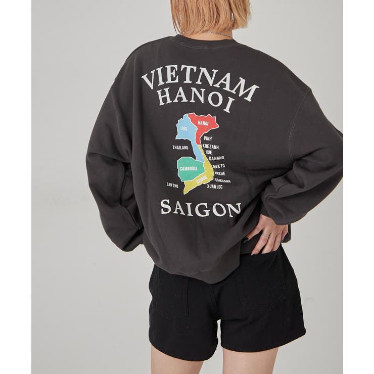 【WHO'S WHO gallery】Sourcreamベトジャンスウェット | PAL GROUP OUTLET | 詳細画像8 