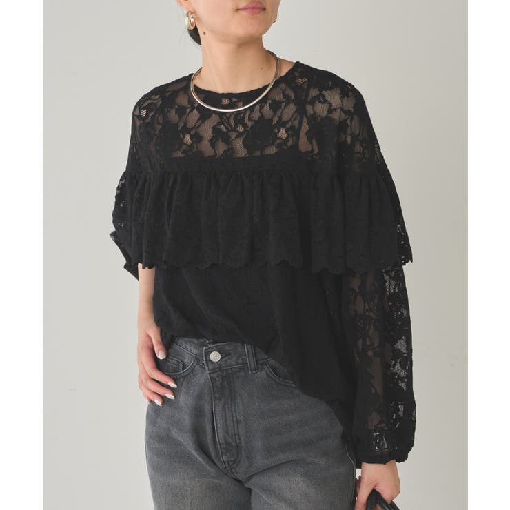 【Loungedress】レースフリルBL | PAL GROUP OUTLET | 詳細画像12 