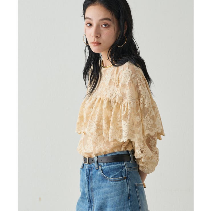 【Loungedress】レースフリルBL | PAL GROUP OUTLET | 詳細画像24 