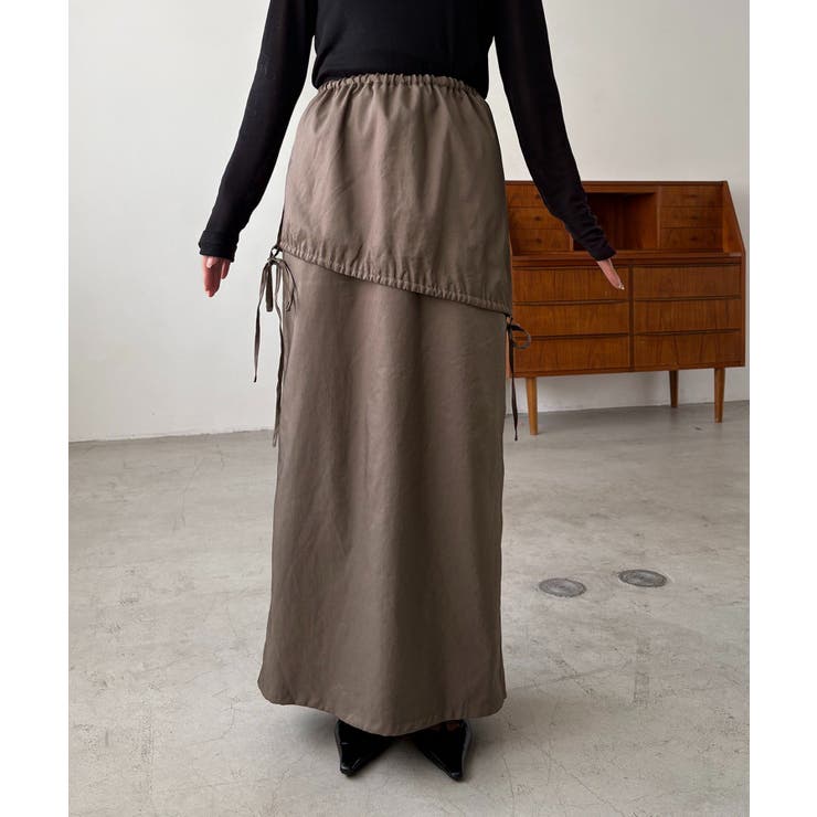 【CAPRICIEUX LE'MAGE】アシメ2WAYキャミワンピ | PAL GROUP OUTLET | 詳細画像43 