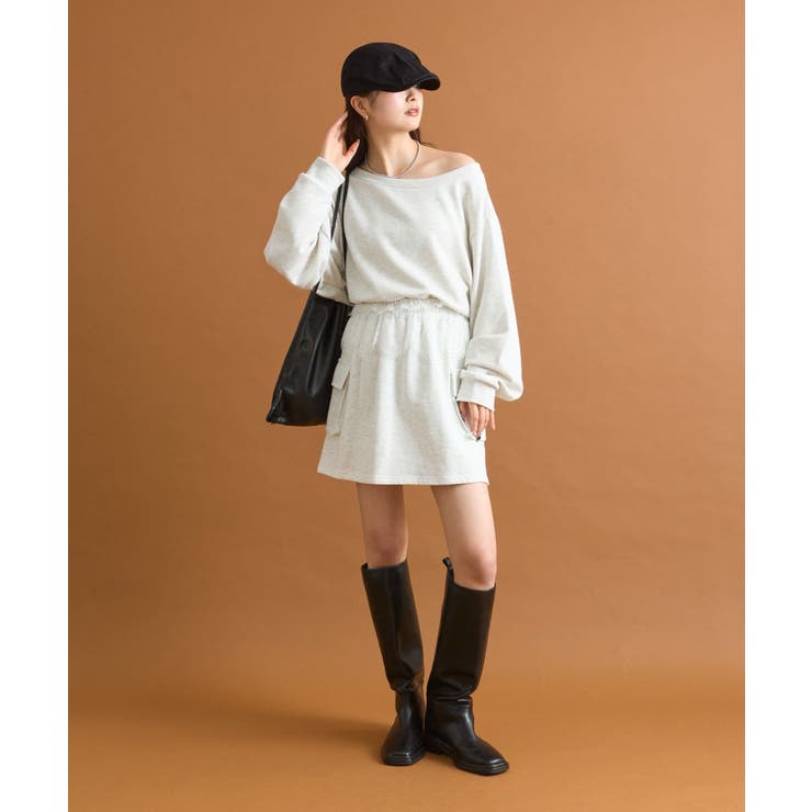 【mystic】ウエストレーススウェットミニスカート | PAL GROUP OUTLET | 詳細画像11 