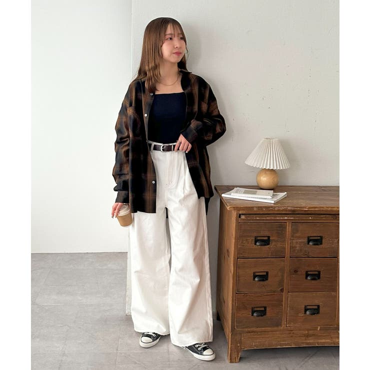 【Discoat】撥水加工ホワイトデニムパンツ | PAL GROUP OUTLET | 詳細画像7 