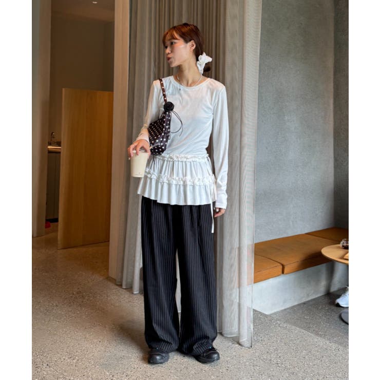 裾フリル・バルーンアソートロンTEE | PAL GROUP OUTLET | 詳細画像10 